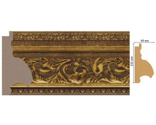 Багет DECOMASTER 947-565 (131*64*2900мм) Багет DECOMASTER 947-565 (131*64*2900мм)