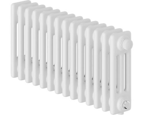 Радиатор стальной Royal Thermo Insignia VC3030 14 секций, матовый белый