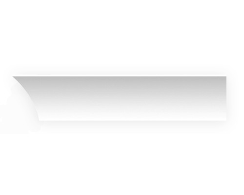 Плинтус потолочный гладкий DECOMASTER D212-115 ДМ (60*40*2000мм)