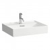 Laufen Kartell Тумба с раковиной 58x45x60см, с 2 ящиками, вкл. органайзер для умывальника подвесная, цвет: белый матовый. 4.0756.9.033.640.1, 8.1033.3.000.104.1