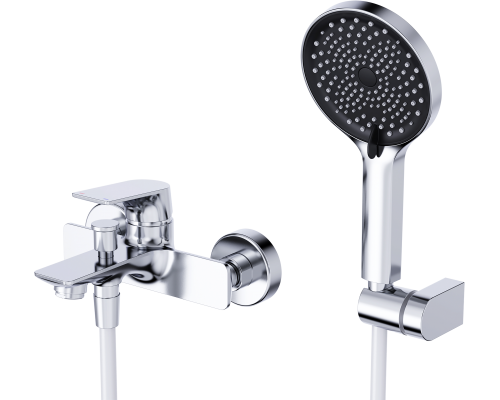 Смеситель для ванны с душем BelBagno Marino VASM-CRM хром