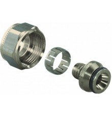Фитинги цанговые FLEX-X ЗАЖИМНОЙ АДАПТЕР ИЗ ПОКРЫТОЙ ЛАТУНИ PE-X 16X1,8/2,0-3/4ВР ЕВРОКОНУС '10Ф (старый аналог 1045 UP 1057441