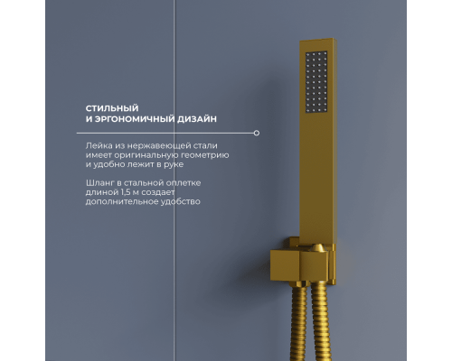 Душевая система скрытого монтажа RGW SP-56Gb Душевая система скрытого монтажа RGW SP-56Gb
