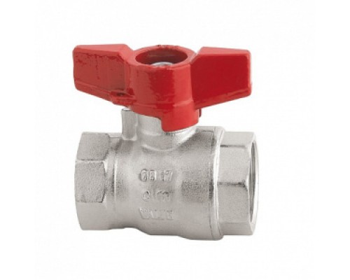 Краны шаровые Кран шаровой серии RED6, 3/4 ВВ, ручка-рычаг CIM RED 6 34 (Арт.:CIM RED 6 34) CIM RED6 34