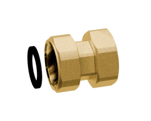 Фитинги цанговые Переходник латун. 1 1/2, ВР-накидная гайка с EPDM FC 8311 112