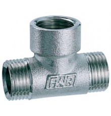 Фитинги резьбовые Тройник 1/2, НР-ВР-НР FAR FC 5825 12