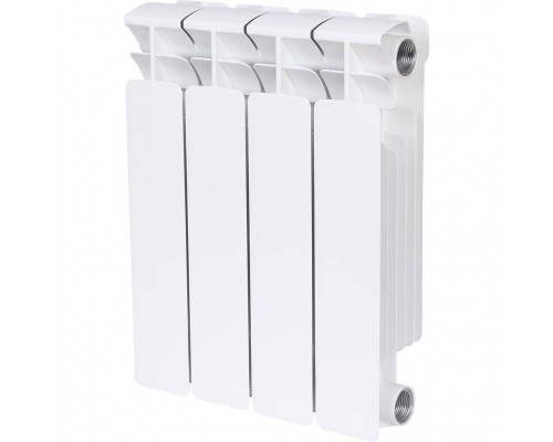 Радиатор биметаллический RIFAR BASE 350 4 секции боковое подключение (белый RAL 9016) 1RB35-4 (1RB35-4)