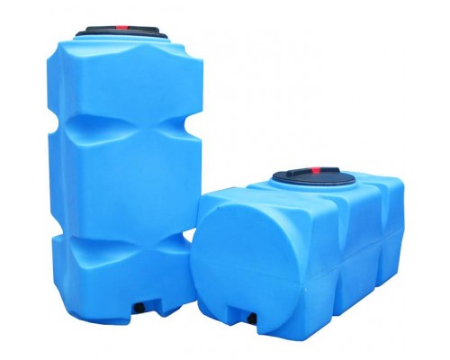 Бак для воды АНИОН Танк 800 л вертикальный с фланцем и крышкой с клапанами, со сливом Т800ВФК2З (Т800ВФК2З)