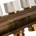 Распределительный коллектор из латуни с расходомерами STOUT 7 выходов (SMB 0473 000007)