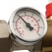 Распределительный коллектор из латуни с расходомерами STOUT 8 выходов (SMB 0473 000008)
