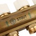 Распределительный коллектор из латуни с расходомерами STOUT 8 выходов (SMB 0473 000008)