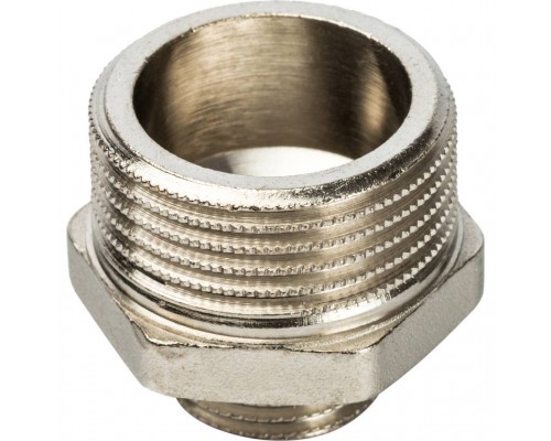 Ниппель НН STOUT переходной никелированный 1 X1/2 (SFT-0004-000112) Ниппель НН STOUT переходной никелированный 1 X1/2 (SFT-0004-000112)