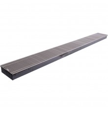 Конвектор внутрипольный STOUT SCN 80.240.2400 (Решётка роликовая) SCN-1100-0824240 (SCN-1100-0824240)