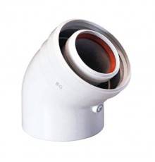 Отвод Baxi 45 D=80, HT KHG71405931- (KHG71405931-)