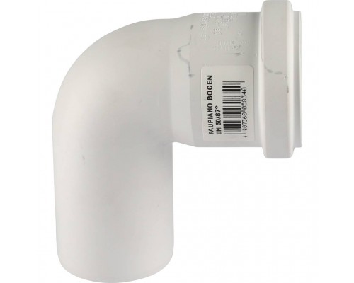 Отвод REHAU RAUPIANO PLUS диам. 50 на 87° 11211341003 (11211341003)