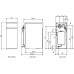 Газовый напольный котел Baxi SLIM 1.300 Fi с закрытой камерой (WSB43530301-)