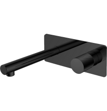 Смеситель для раковины Boheme Stick 125-BB.2 С ВНУТРЕННЕЙ ЧАСТЬЮ, touch black