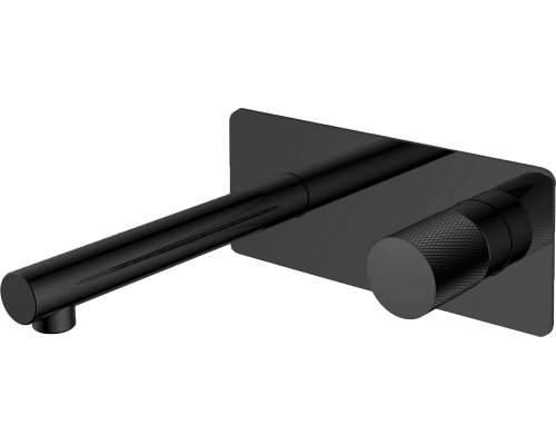 Смеситель для раковины Boheme Stick 125-BB.2 С ВНУТРЕННЕЙ ЧАСТЬЮ, touch black