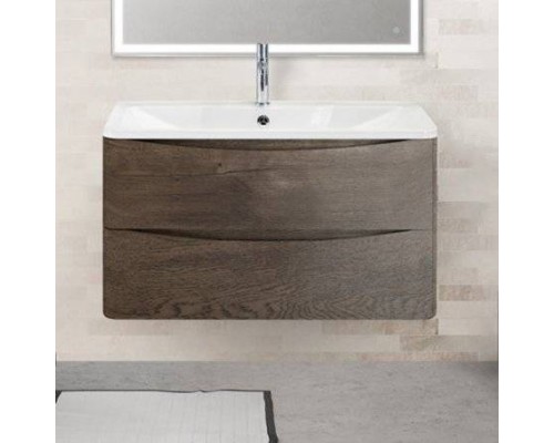 Тумба под раковину BelBagno Acqua 80 подвесная, robere nature grigio