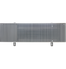Конвектор отопления KVZ Compact KVZ-Vent-230-80-1600-2V-UA/RRA-230-1600-A с решеткой