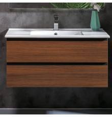 Тумба под раковину Armadi Art Capolda 100 dark wood