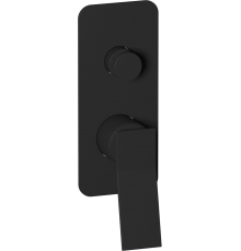 Смеситель для ванны с душем IB Rubinetterie Wave EWA310NP matt black