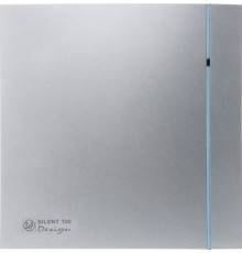 Вытяжной вентилятор Soler Palau Design Silent 100 CRZ Design-3C silver 4 сменных полоски