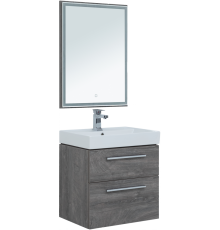 Мебель для ванной комнаты Aquanet Nova 60 2 ящика, дуб рошелье