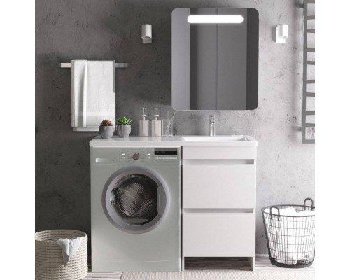 Мебель для ванной комнаты Orange Sistema 110 R с ящиками, под стиральную машину