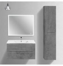 Мебель для ванной комнаты Vincea Mia Slim 90, 2 ящика, бетон