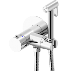 Гигиенический душ Allen Brau Thermo Rund 5.60001-00 со смесителем, С ВНУТРЕННЕЙ ЧАСТЬЮ, хром