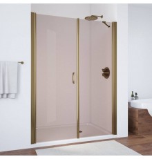 Душевая дверь в нишу Vegas Glass EP-F-2 170 05 05 L профиль бронза, стекло бронза