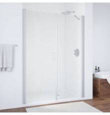 Душевая дверь в нишу Vegas Glass EP-F-2 175 07 01 L профиль матовый хром, стекло прозрачное