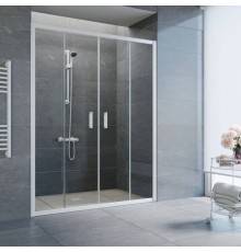 Душевая дверь в нишу Vegas Glass Z2P 170 01 01 профиль белый, стекло прозрачное