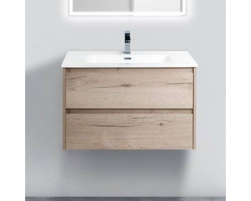 Тумба под раковину BelBagno Kraft 80 rovere galifax bianco