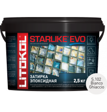 Затирка для плитки Litokol Starlike Evo S.102 bianco ghiaccio