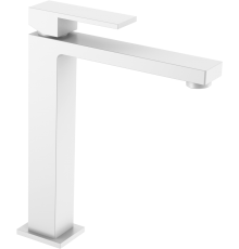 Смеситель для раковины Boheme Qubic 472-MW matt white