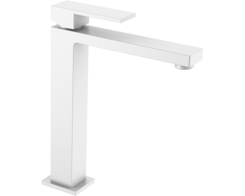 Смеситель для раковины Boheme Qubic 472-MW matt white
