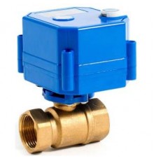 Принадлежности для котлов Кран шаровой 3/4 с э/приводом, 12V, ручное открытие/ закрытие (код 164) TEPLOCOM 3/4  164