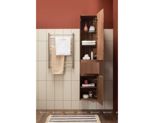 Шкаф-пенал Aquanet Нью-Йорк 35 L орех