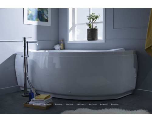 Акриловая ванна Aquanet Capri 160x100 L (с каркасом)