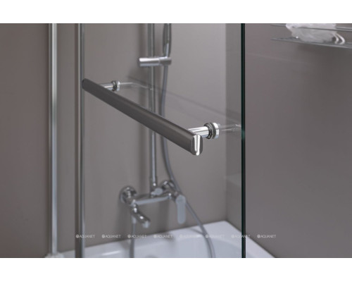 Шторка на ванну Aquanet SG-1200, прозрачное стекло