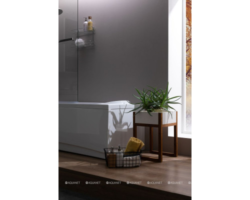 Шторка на ванну Aquanet SG-1200, прозрачное стекло