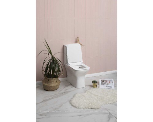 Унитаз-компакт Aquanet Rimless Cube-C CL-12248B