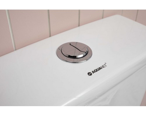 Унитаз-компакт Aquanet Rimless Cube-C CL-12248B