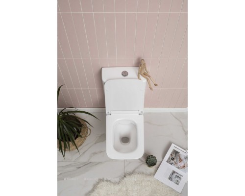 Унитаз-компакт Aquanet Rimless Cube-C CL-12248B