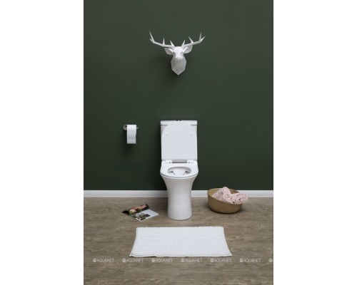Унитаз-компакт Aquanet Rimless Roll-C CL-12249B