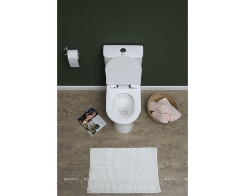 Унитаз-компакт Aquanet Rimless Roll-C CL-12249B