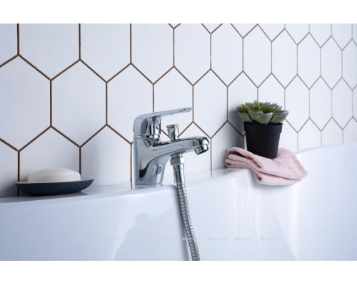 Смеситель на борт ванны Aquanet Pragmatic AF430-61С