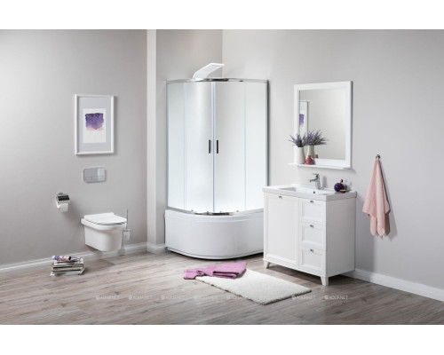 Душевой поддон Aquanet Optimal 90х90 с сиденьем